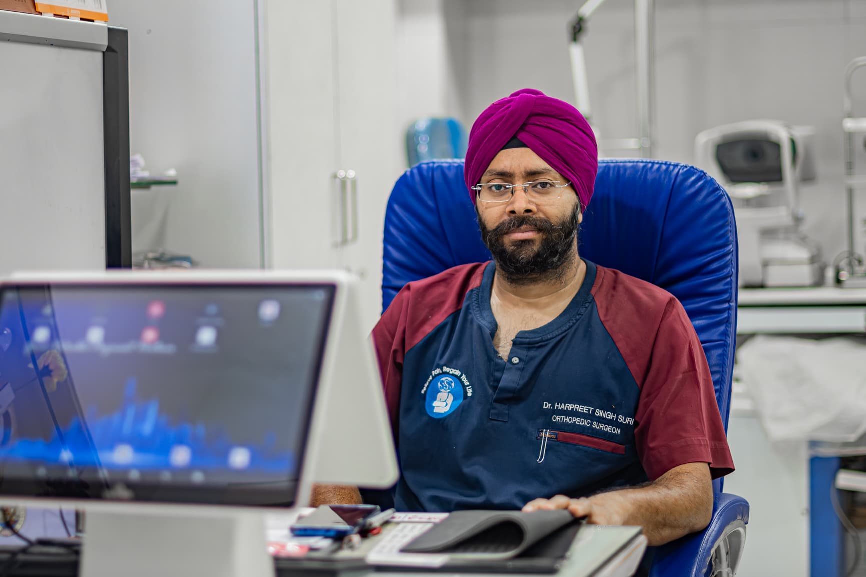 Patient care area at Dr. Suri Healthcare
